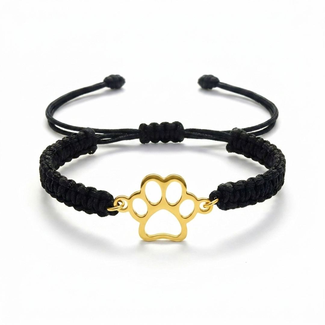 Guardian Paw Bracelet - Black Gold