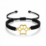 Guardian Paw Bracelet - Black Gold